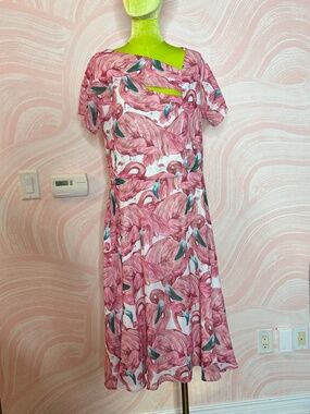 Unique Vintage Plus-size dress